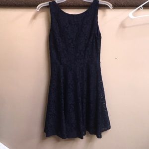Blue dress